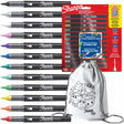 Zestaw markerów akrylowych Sharpie - 12 kolorów pędzelków