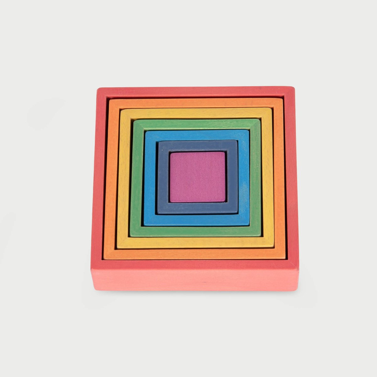 Bloki architektoniczne Tickit Rainbow - kwadratowe