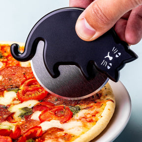 Nóż do pizzy dla kota firmy Kikkerland