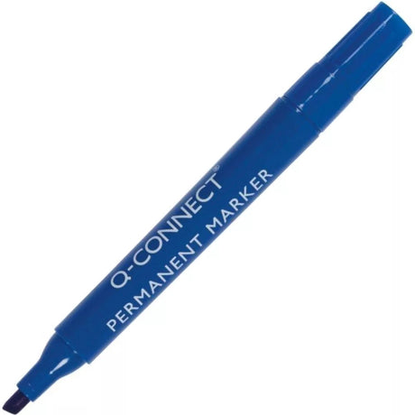 Marker permanentny Q-connect, 2-3 mm, końcówka okrągła, kolor niebieski