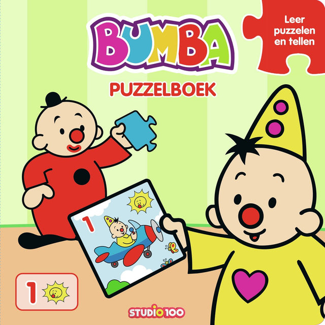 Książka z puzzlami Studio 100 Bumba - zagadka i liczenie