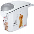 Curver pojemnik na karmę dla kota - 15l - 6kg - 23x51x36cm - białoszary