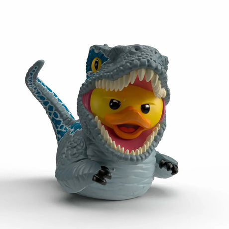 Figurka Numskull Jurassic World Tubbz z PVC, niebieska, pierwsza edycja, minifigurka 10 cm