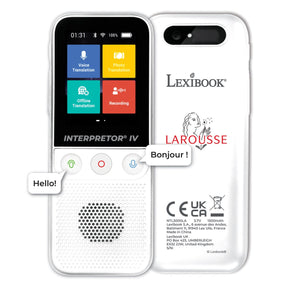 Lexibook tłumacz mowy na 138 języków larousse®