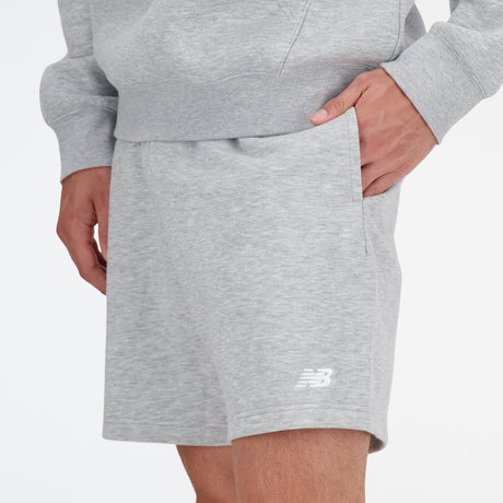 Spodnie sportowe New Balance - szorty - męskie - szare