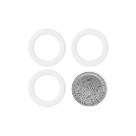 Filtr lejkowy typu blister Bialetti 6t nowy moka -dama-break-fiammetta aluminium
