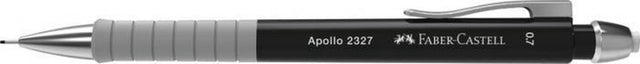 Faber-castell vulpotlood - apollo - 0.7mm - zwart - fc-232704