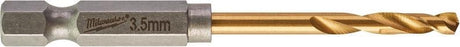 Akcesoria Milwaukee do wierteł metalowych, fala uderzeniowa hss-g ti. 3,5mm -2szt - 48894707