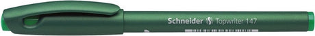 Przybory do pisania Schneider cienkopis schneider topwriter 147 0,6 mm zielone pudełko 10 sztuk