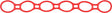 Avento fitness expander band - helix - roze