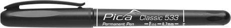 Pica 533 46-1 classic permanent pen - rond - zwart - 0,7mm