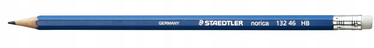 Ołówek Staedtler Norica HB z gumką, 2 mm
