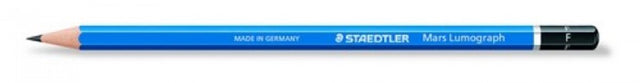 Staedtler mars lumograph - ołówek do rysowania - f