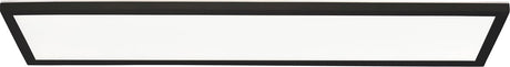 Brilliant Milton - lampa sufitowa łazienkowa - led 24w - 4000k - ip44 - czarno-biała