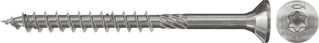 Fischer 100x power-fast 6 x 180 senkkopf stal nierdzewna a2 część gwint wewnętrzny kwadrat tx - 657409
