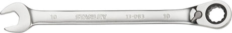 Stanley - klucz płasko-oczkowy dwustronny fatmax z grzechotką 10mm - klucz płaski - klucz płaski - 1 szt.