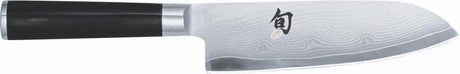 Klasyczny nóż santoku Kai shun - 18cm - stal damasceńska