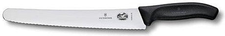 Klasyczny szwajcarski nóż cukierniczy Victorinox - 26 cm - ząbkowany - fibrox ze stali nierdzewnej