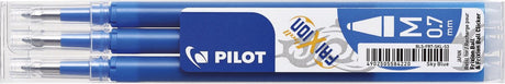 Wkład do pióra kulkowego pilot frixion bls-fr7 m niebiański bl | 12 sztuk