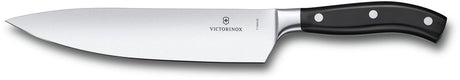 Nóż szefa kuchni Victorinox Grand Maître - 22 cm - pompon ze stali nierdzewnej - ergonomiczny