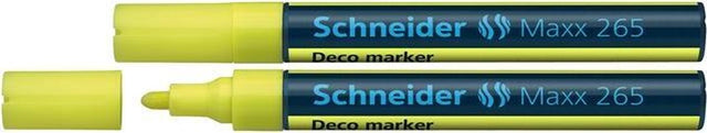 Przyrządy do pisania Schneider Marker kredowy Schneider - maxx 265 - żółty - 2 sztuki - s-126505-2