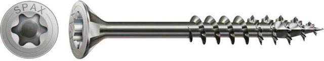 Spax spaanplaatschroef rvs torx 4.5 x 45 - 200 stuks