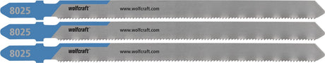 Wolfcraft - brzeszczoty do wyrzynarek do rur metalowych - brzeszczot HSS z chwytem T - idealne do rur z metalu, stali, miedzi i aluminium - 8025000