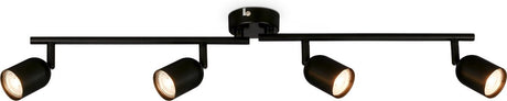 Briloner - reflektor natynkowy - obrotowa lampa sufitowa - oprawa gu10 - - 70,5 x 8 x 11 cm - czarny