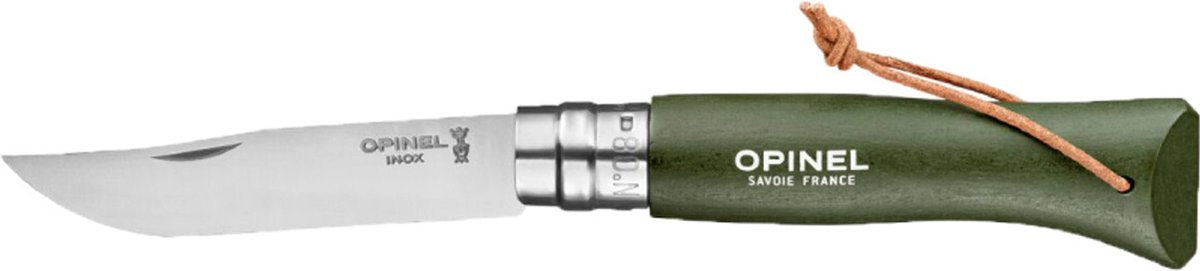 Opinel - scyzoryk - nr. 08 - kolorama - zielony