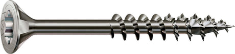 Wkręt Spax ze stali nierdzewnej, 4,5 x 50 mm, 180 sztuk, gwint częściowy, łeb stożkowy, t-star plus t20, 4-nacięcia, stal nierdzewna a2 - 8000000276538