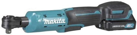 Zestaw kluczy grzechotkowych do akumulatorów litowo-jonowych Makita wr100dsa 12 V (1x 2,0 Ah) w torbie - 47,5 nm