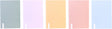 Ancor schrift emboss dry a5 ruit - 5 stuks - assorti kleuren