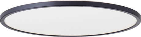 Brilliant Brennan - lampa sufitowa - łazienka - led 35w 4000k - ściemniacz 3-stopniowy - ip44 - czarno-biały