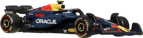 Kolekcjonerski samochód wyścigowy Hot Wheels Premium Metal Formuły 1 – Sergio Perez Red Bull