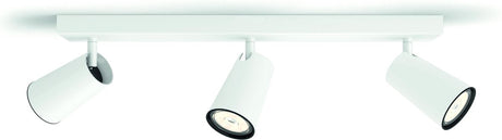 Philips paisley opbouwspot - 3-lichts - wit