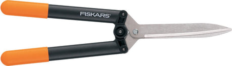 Fiskars HS52 powerlever – nożyce do żywopłotu – w zestawie z powerlever – stal i włókno komp