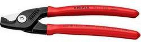 Nożyce do kabli Knipex | długość 160 mm osłona z tworzywa sztucznego | 1 sztuka - 95 11 160 - 95 11 160