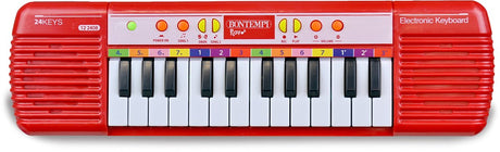 Bontempi spa bontempi - klawiatura elektroniczna z 24 klawiszami - zabawkowy instrument muzyczny