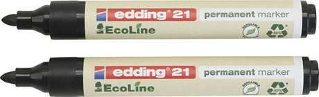 Marker permanentny edding ecoline 21 1,5-3mm czarny