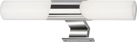 Briloner lime - Lampa lustrzana LED - oświetlenie lustra łazienkowego - neutralne białe światło 4000k - 800 lm - chrom - 32cm