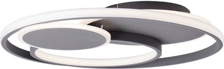 Brilliant Runda - lampa sufitowa - LED 51,5w - 3000k-6000k - ciemnoszary mat