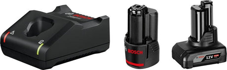 Profesjonalny zestaw rozruszników akumulatorowych Bosch 12v 2.0ah + 4.0ah - 1600a01nc9