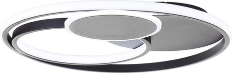 Brilliant Runda - lampa sufitowa - LED 51,5w - 3000k-6000k - czarna