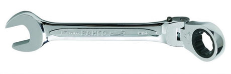 Klucz płasko-oczkowy Bahco z grzechotką 41 mb, głowica elastyczna 17 mm - 41 mb-17