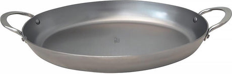 Debuyer de Buyer mineralna owalna patelnia do pieczenia 36 cm – patelnia – blacha stalowa – bez pfas