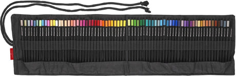 Kredki Faber-castell Black Edition - 72 sztuki w zwijanym etui - czarny - fc-116418