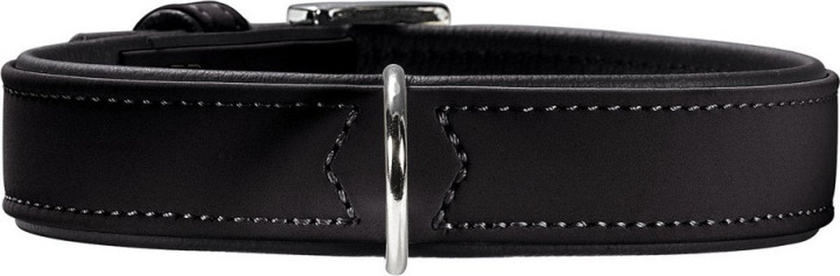 Obroża softie Hunter czarna (28-38 cm)