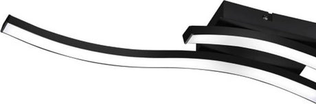 Rl Live Your Light Reality Route – lampa sufitowa – czarny mat – w komplecie. 2x smd 5w