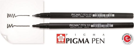 Zestaw długopisów Sakura Pigma czarny 3