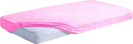 Materac Babymatex Classic Terry różowy 70x140 cm Junior prześcieradło z gumką TB0291_10